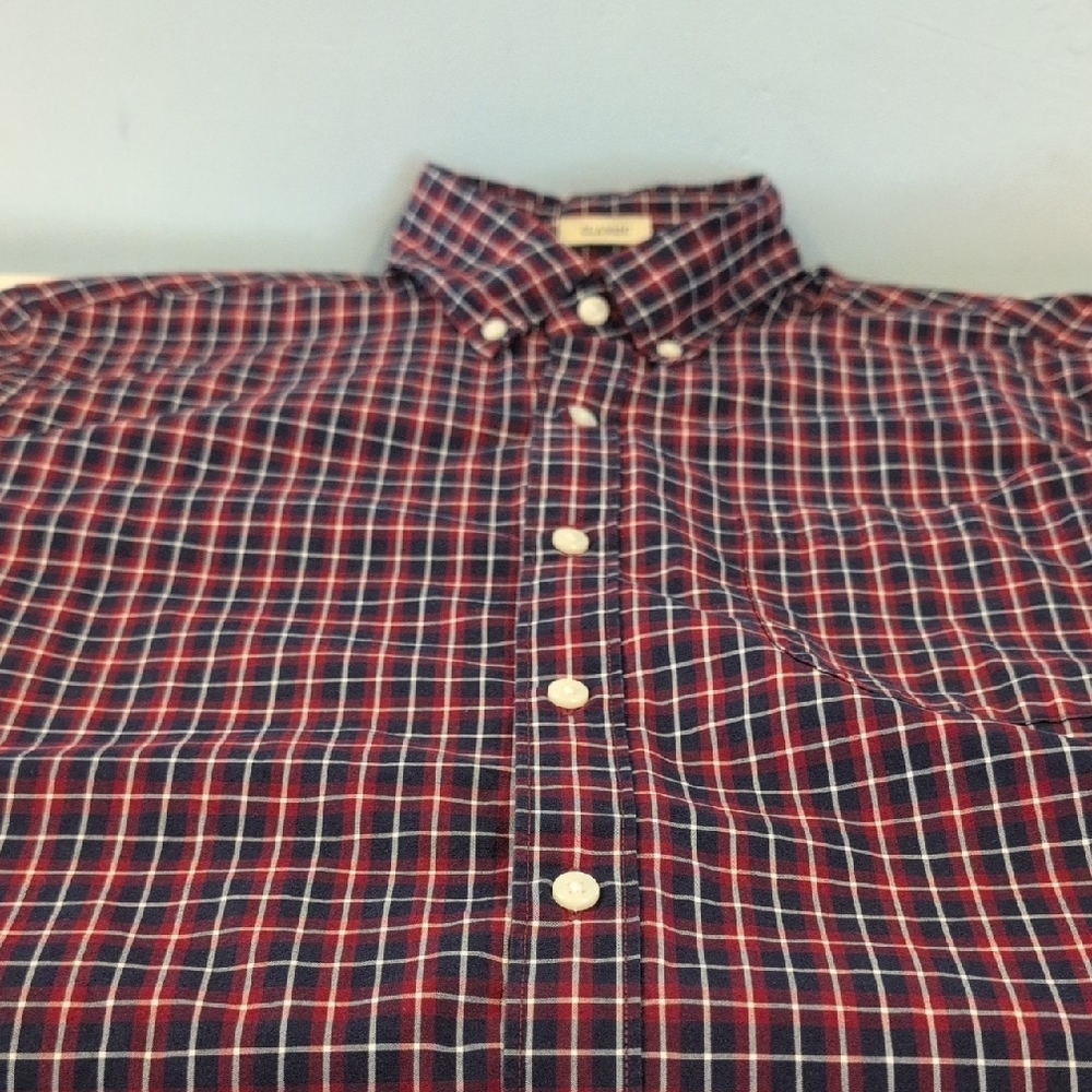 J. Crew Men's S Classic Fit Long Sleeve Button Down Checkered Shirt Style #C9305 - Picture 13 of 14